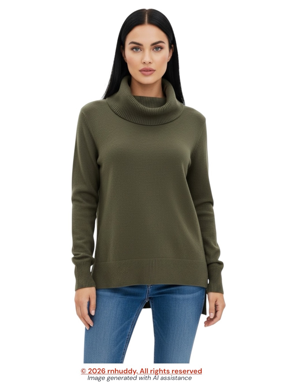 NWT LOFT XS green shade cowl tunic sweater